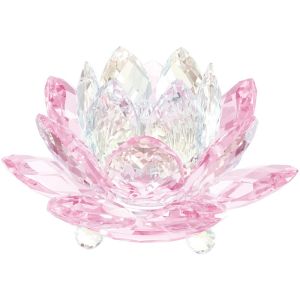 Swarovski Подсвечник «Кувшинка», Pink 5066010