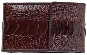 Визитница из кожи страуса Dr. Koffer X510186-57-09