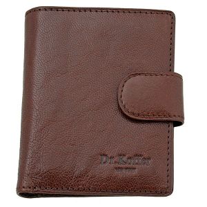 Портмоне с хлястиком на кнопке Dr. Koffer X510133-63-09