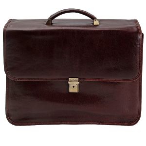 Портфель с двумя отделениями и папкой для ноутбука Dr. Koffer P275290-02-09