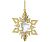 Swarovski Рождественское украшение «Золотая звезда» 5135809
