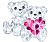 Swarovski Медведи Kris – «Влюблённые» 5004526